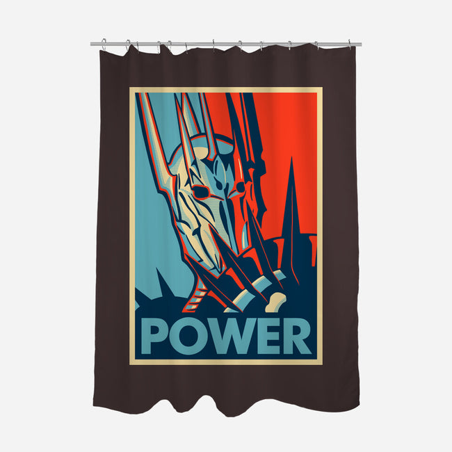 The Lord Of Power-none polyester shower curtain-NMdesign