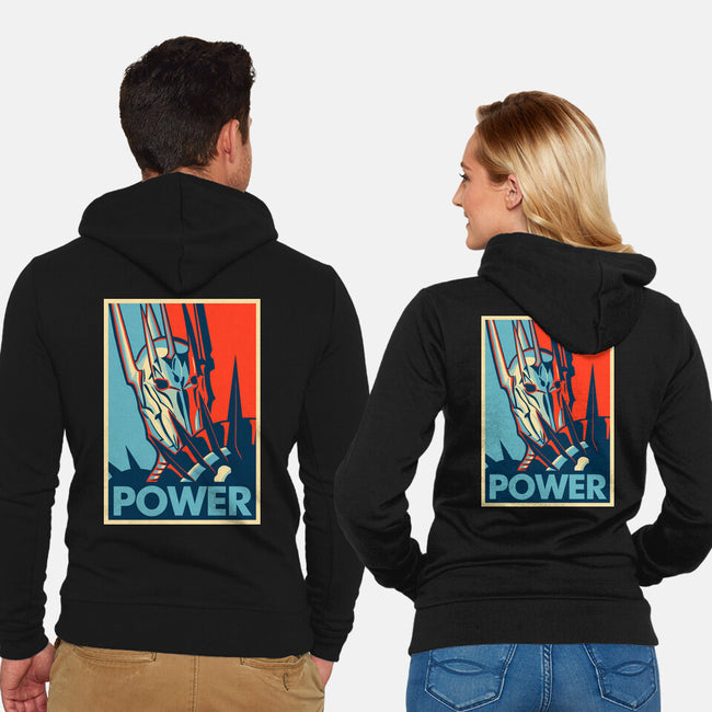 The Lord Of Power-unisex zip-up sweatshirt-NMdesign