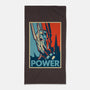 The Lord Of Power-none beach towel-NMdesign