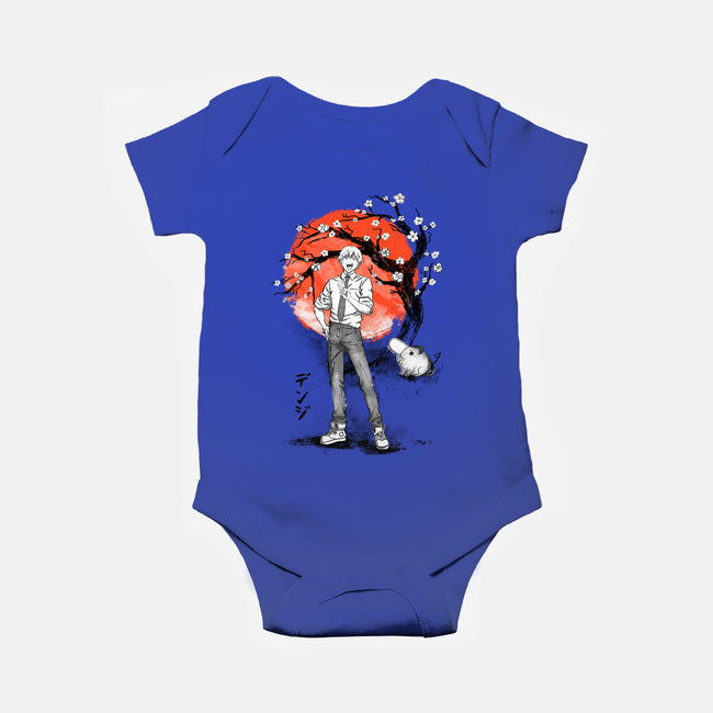 Devil Hunter Ink-baby basic onesie-IKILO