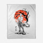 Devil Hunter Ink-none fleece blanket-IKILO