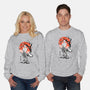Devil Hunter Ink-unisex crew neck sweatshirt-IKILO