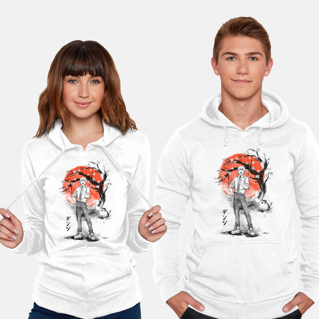 Devil Hunter Ink-unisex pullover sweatshirt-IKILO