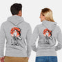 Devil Hunter Ink-unisex zip-up sweatshirt-IKILO
