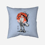 Devil Hunter Ink-none removable cover throw pillow-IKILO