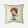 Devil Hunter Ink-none removable cover throw pillow-IKILO