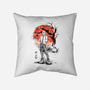 Devil Hunter Ink-none removable cover throw pillow-IKILO