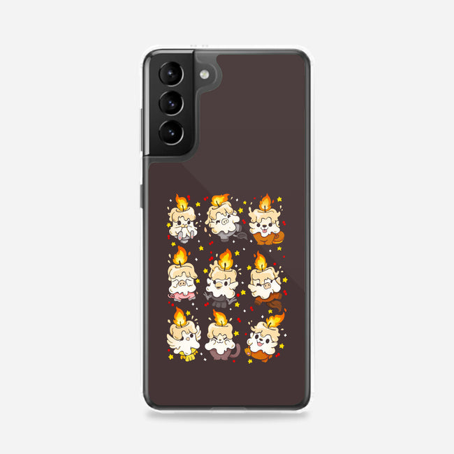 Animal Candle-samsung snap phone case-Vallina84