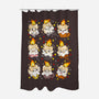 Animal Candle-none polyester shower curtain-Vallina84
