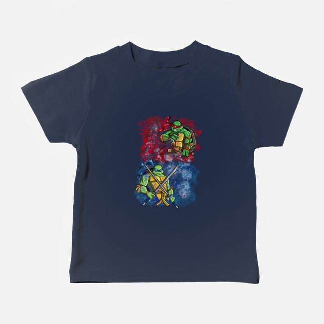 Leader And Warrior-baby basic tee-nickzzarto