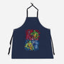 Leader And Warrior-unisex kitchen apron-nickzzarto