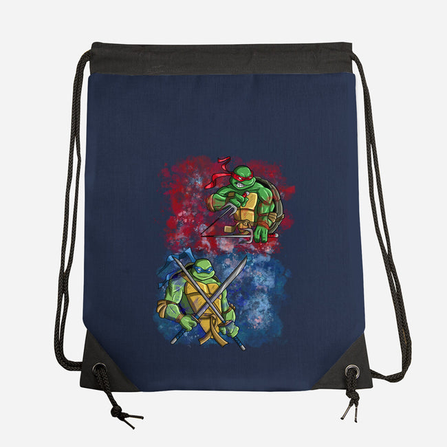 Leader And Warrior-none drawstring bag-nickzzarto