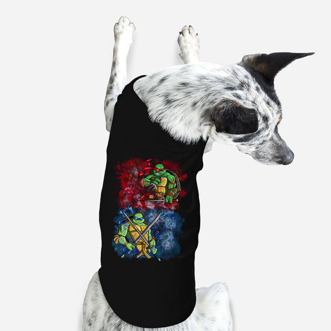 Leader And Warrior-dog basic pet tank-nickzzarto