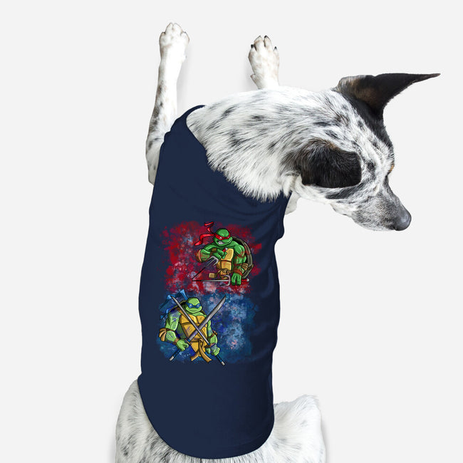 Leader And Warrior-dog basic pet tank-nickzzarto