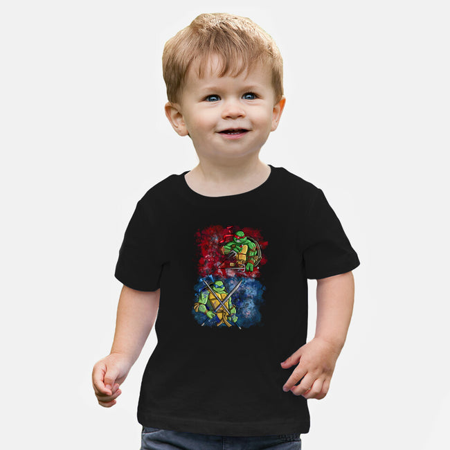 Leader And Warrior-baby basic tee-nickzzarto