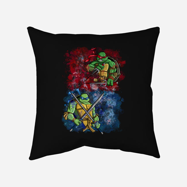 Leader And Warrior-none removable cover w insert throw pillow-nickzzarto