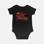 Greetings From The Shadow Mountains-baby basic onesie-goodidearyan