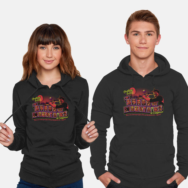 Greetings From The Shadow Mountains-unisex pullover sweatshirt-goodidearyan