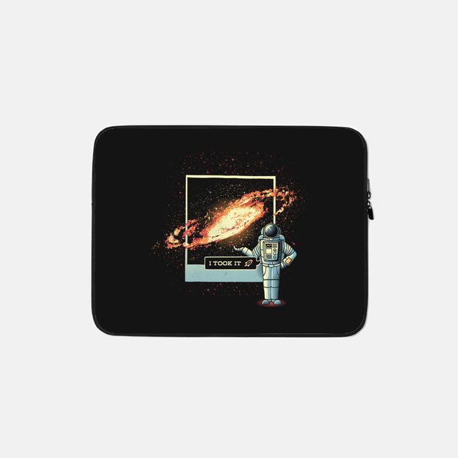 Astro Photography-none zippered laptop sleeve-tobefonseca