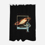 Astro Photography-none polyester shower curtain-tobefonseca