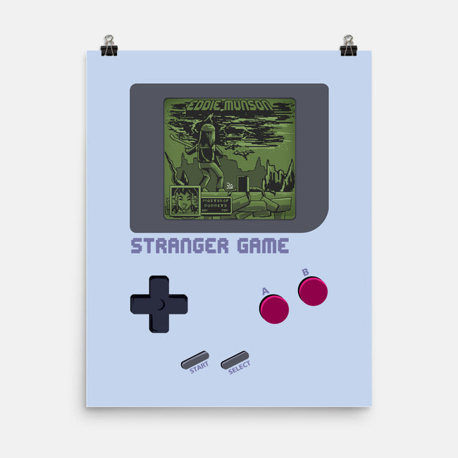 Stranger Game Classic-none matte poster-Nihon Bunka
