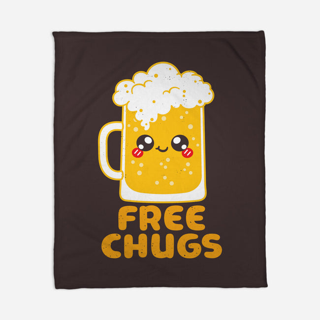 Chugs-none fleece blanket-Xentee