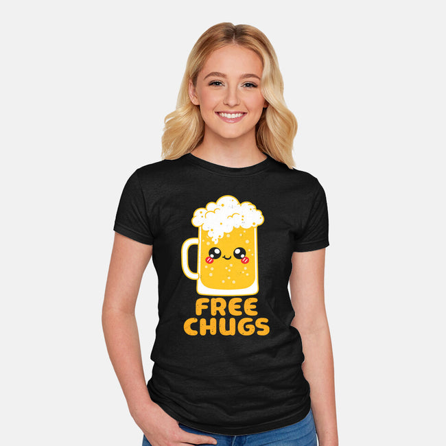Chugs-womens fitted tee-Xentee