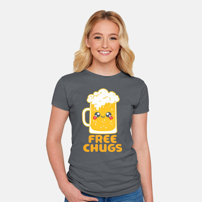 Chugs-womens fitted tee-Xentee