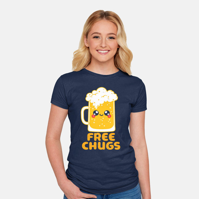 Chugs-womens fitted tee-Xentee