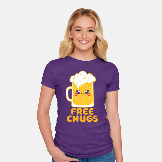Chugs-womens fitted tee-Xentee