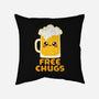 Chugs-none removable cover w insert throw pillow-Xentee