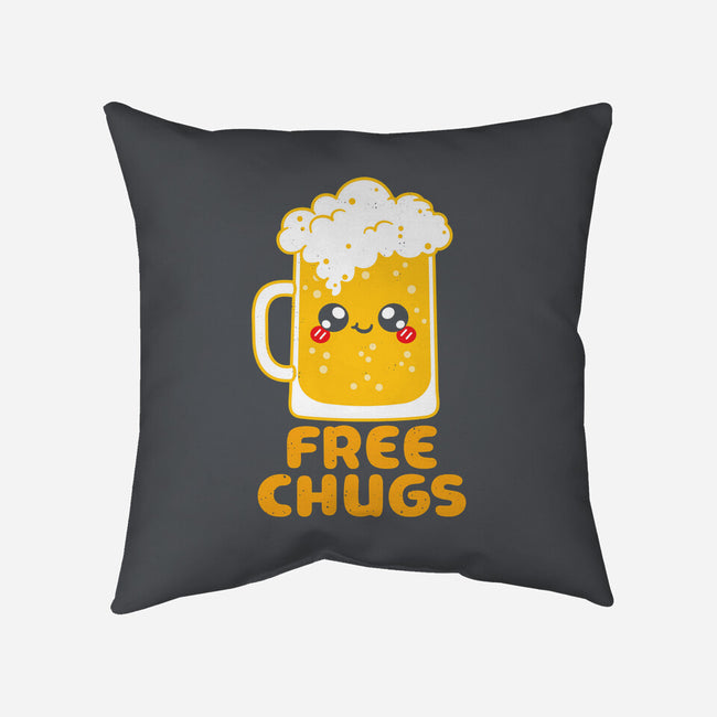 Chugs-none removable cover throw pillow-Xentee