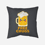 Chugs-none removable cover throw pillow-Xentee