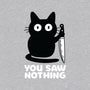 Saw Nothing-cat basic pet tank-Xentee