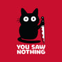 Saw Nothing-none adjustable tote bag-Xentee