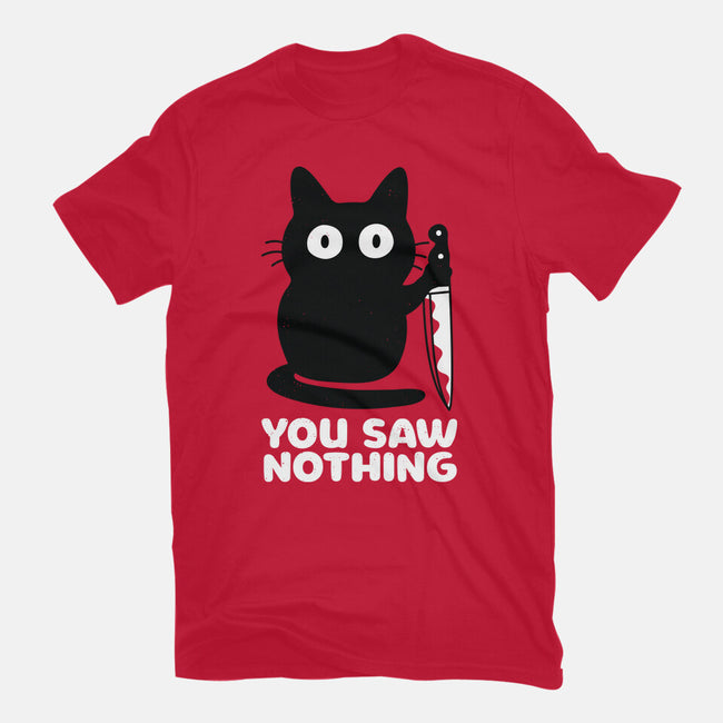Saw Nothing-womens basic tee-Xentee
