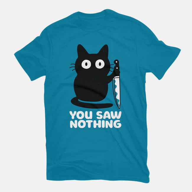 Saw Nothing-womens basic tee-Xentee