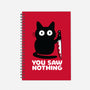 Saw Nothing-none dot grid notebook-Xentee