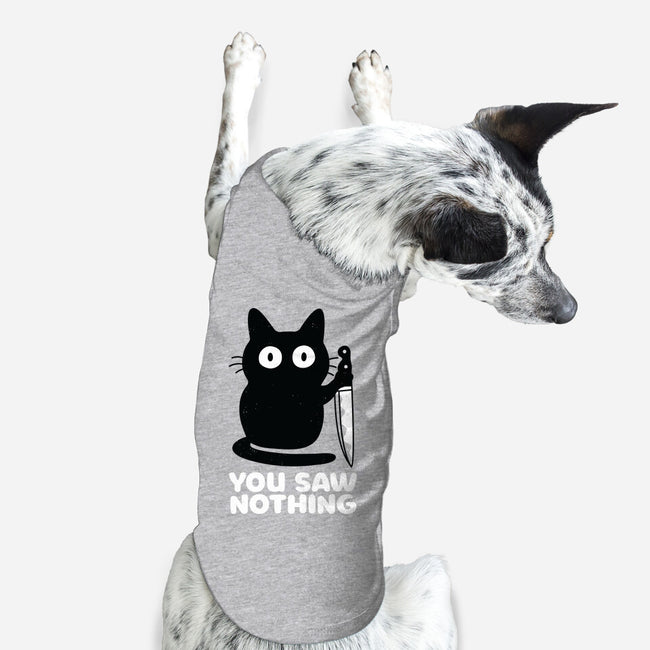 Saw Nothing-dog basic pet tank-Xentee