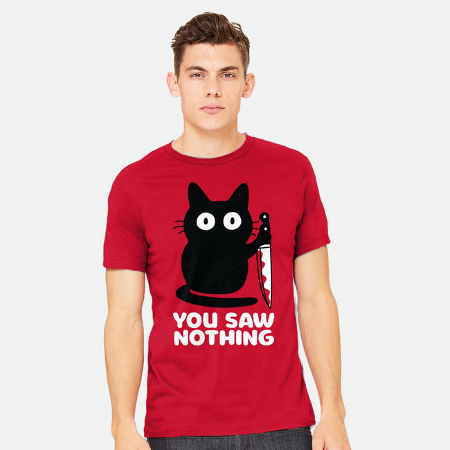 Saw Nothing-mens heavyweight tee-Xentee