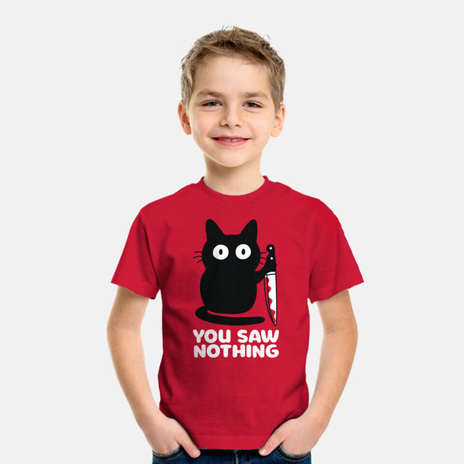 Saw Nothing-youth basic tee-Xentee