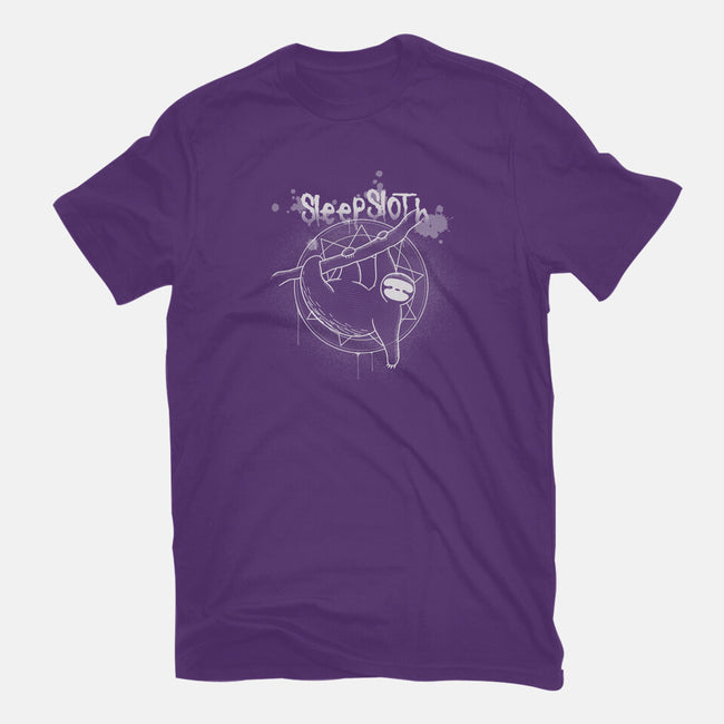 SleepSloth-womens basic tee-Claudia