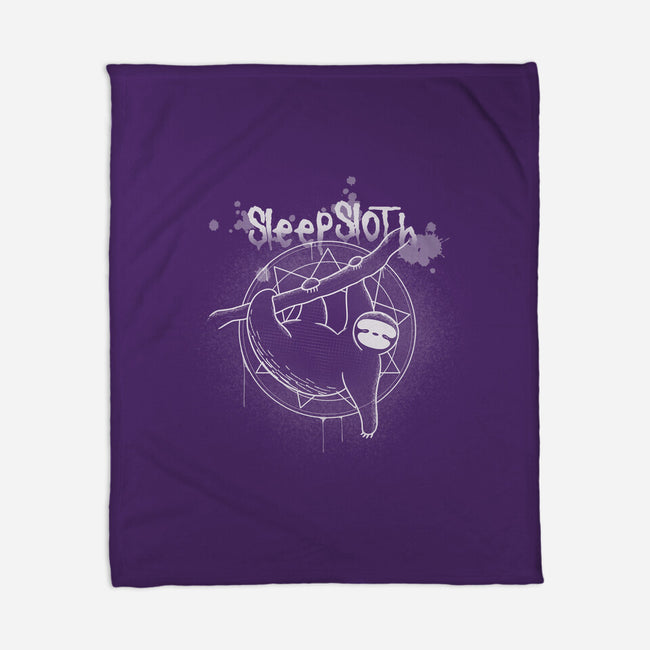 SleepSloth-none fleece blanket-Claudia