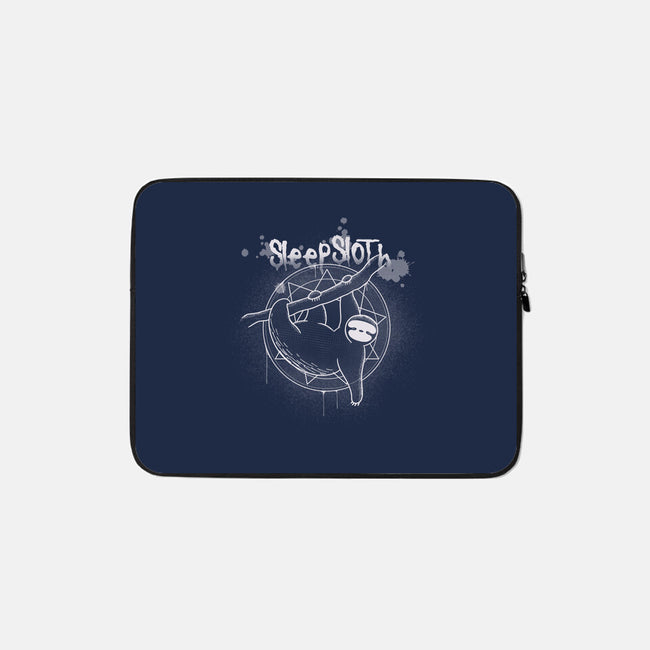 SleepSloth-none zippered laptop sleeve-Claudia