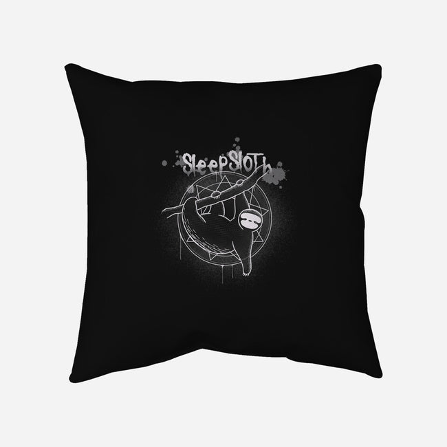SleepSloth-none removable cover throw pillow-Claudia