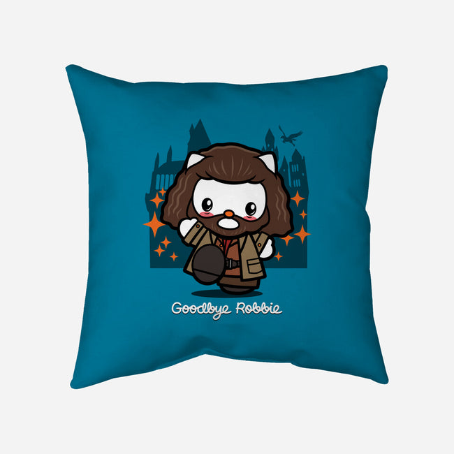Goodbye Robbie-none removable cover throw pillow-Boggs Nicolas