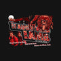 Visit The Slaughtered Lamb-none removable cover w insert throw pillow-goodidearyan