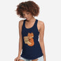 Starfox Coffee-womens racerback tank-ricolaa