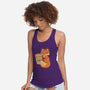 Starfox Coffee-womens racerback tank-ricolaa