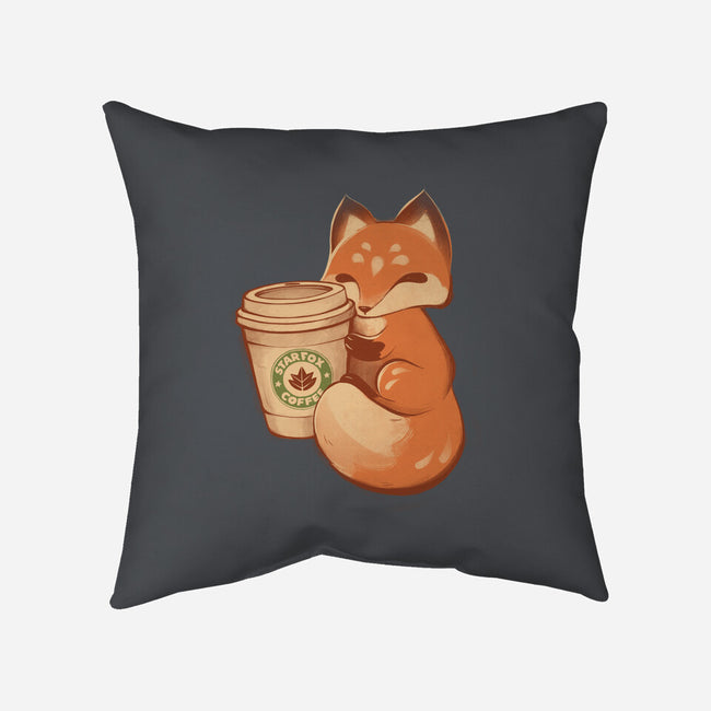 Starfox Coffee-none removable cover w insert throw pillow-ricolaa